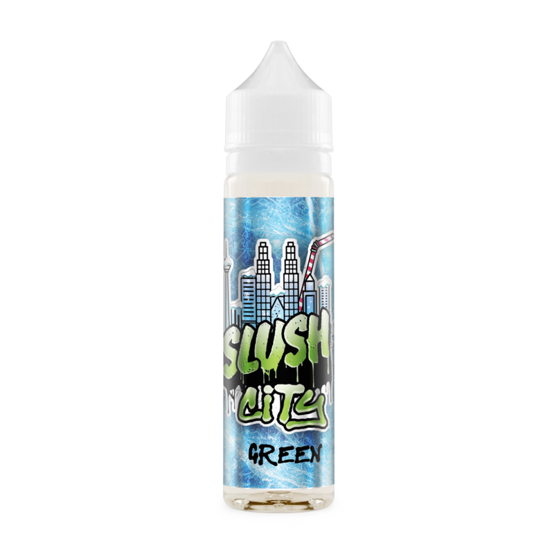 Green Slush City 50ml a  for your vape by  at Red Hot Vaping