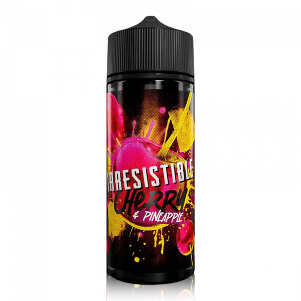 Cherry and Pineapple By Irresistible Cherry 100ml Shortfill for your vape at Red Hot Vaping