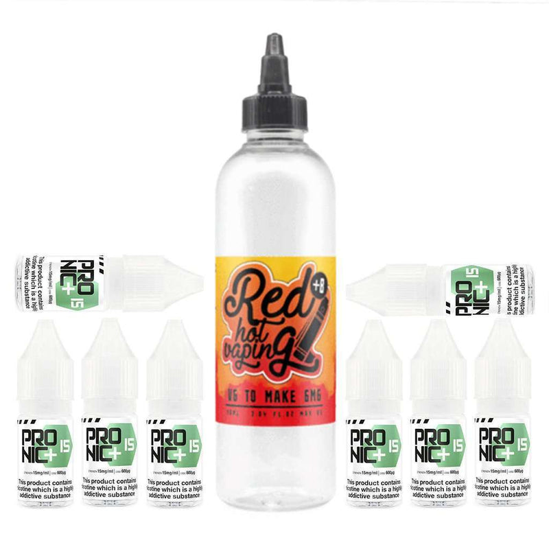 Just Add Mix Kit (Shots now included) in 6mg / 80/20 / Regular, for your vape at Red Hot Vaping