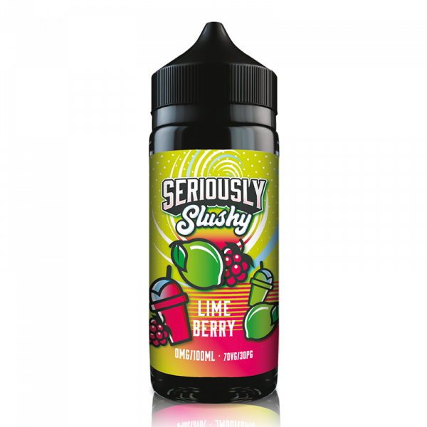 Seriously Slushy Lime Berry By Doozy Vapes 100ml Shortfill for your vape at Red Hot Vaping