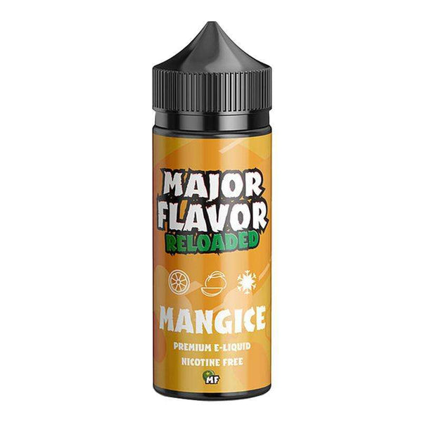 Mangice By Major Flavour Reloaded 100ml Shortfill for your vape at Red Hot Vaping
