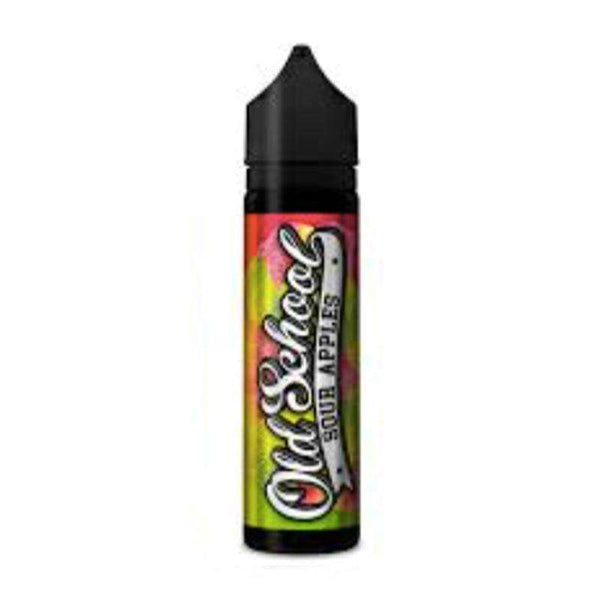 Sour Apples By Old School 50ml Shortfill for your vape at Red Hot Vaping