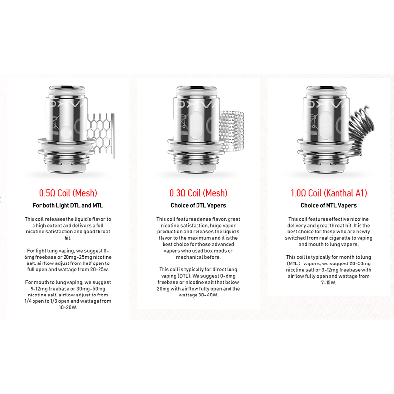 Origin X Coils By Oxva for your vape at Red Hot Vaping
