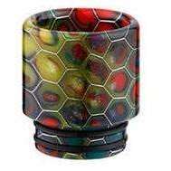 810 Drip Tips in Rainbow, for your vape at Red Hot Vaping