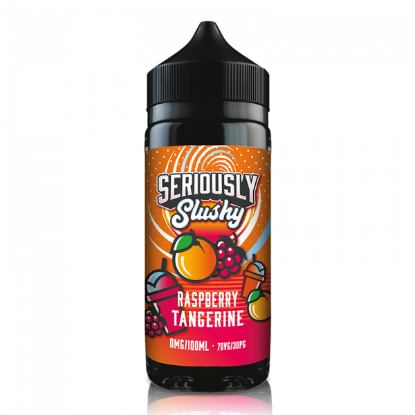 Seriously Slushy Raspberry Tangerine By Doozy Vapes 100ml Shortfill for your vape at Red Hot Vaping