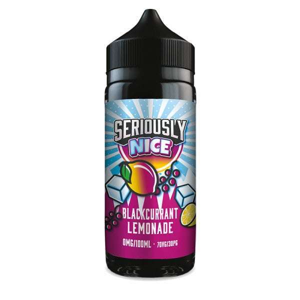 Seriously Nice Blackcurrant Lemonade By Doozy Vapes 100ml Shortfill for your vape at Red Hot Vaping