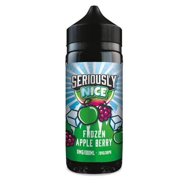 Seriously Nice Frozen Apple Berry By Doozy Vapes 100ml Shortfill for your vape at Red Hot Vaping