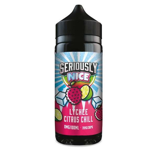 Seriously Nice Lychee Citrus Chill By Doozy Vapes 100ml Shortfill for your vape at Red Hot Vaping
