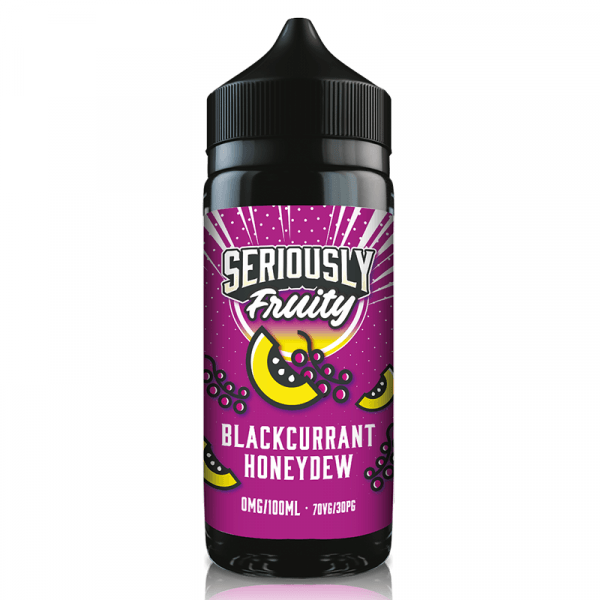 Seriously Fruity Blackcurrant Honeydew By Doozy Vapes 100ml Shortfill for your vape at Red Hot Vaping