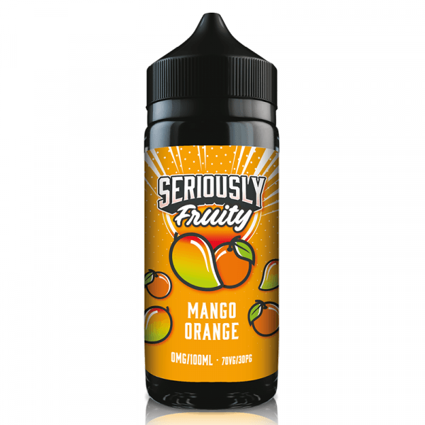 Seriously Fruity Mango Orange By Doozy Vapes 100ml Shortfill for your vape at Red Hot Vaping