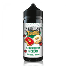 Seriously Donuts Strawberry and Cream By Doozy Vapes 100ml Shortfill for your vape at Red Hot Vaping