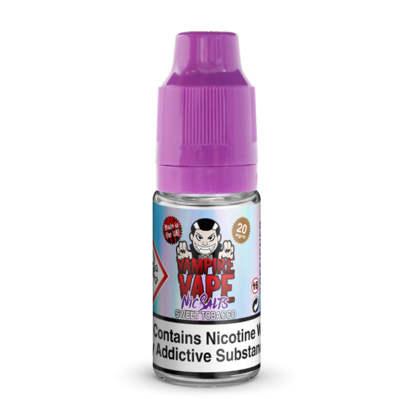 Sweet Tobacco Vampire 10ml Nicotine Salt a  for your vape by  at Red Hot Vaping