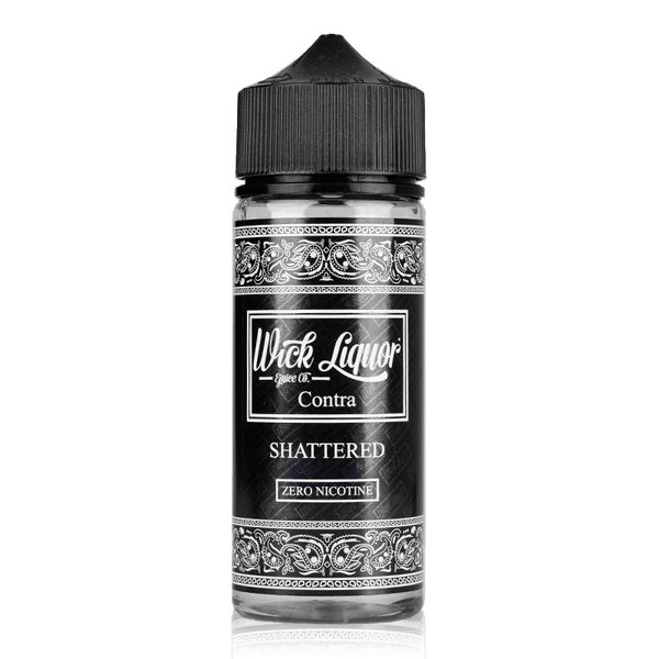 Contra Shattered By Wick Liquor 100ml Shortfill for your vape at Red Hot Vaping