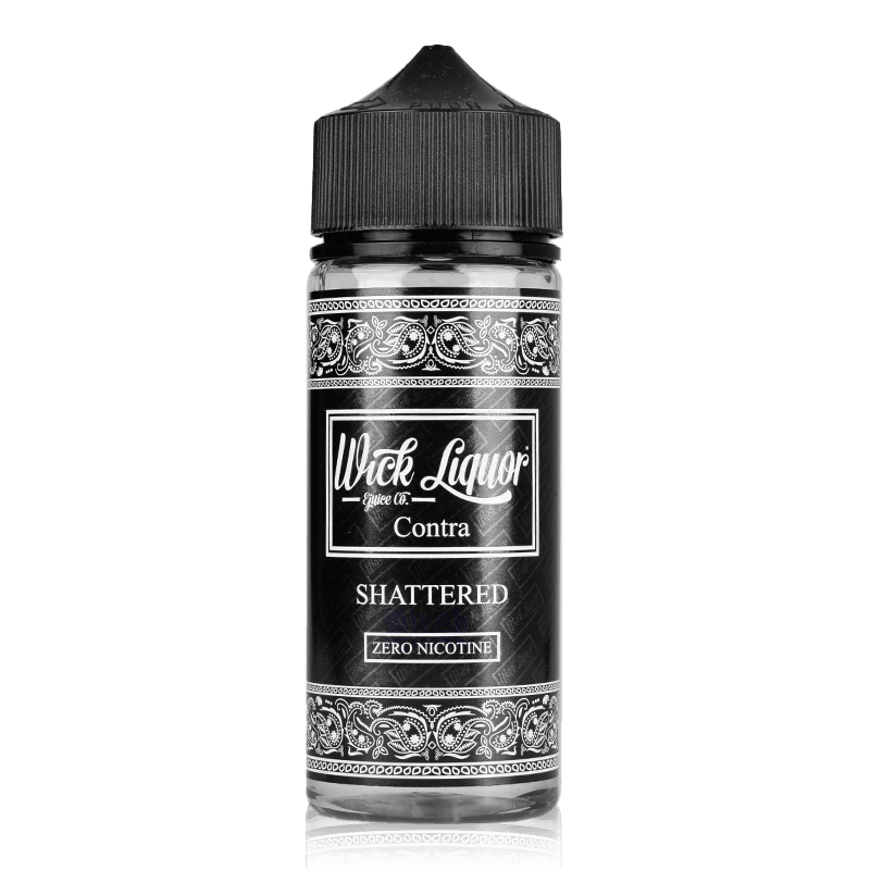Contra Shattered By Wick Liquor 100ml Shortfill for your vape at Red Hot Vaping