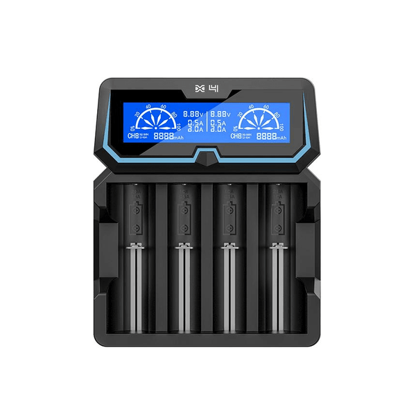X4 Charger By Xtar for your vape at Red Hot Vaping