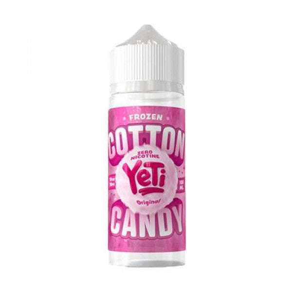 Frozen Original By Yeti Cotton Candy 100ml Shortfill for your vape at Red Hot Vaping