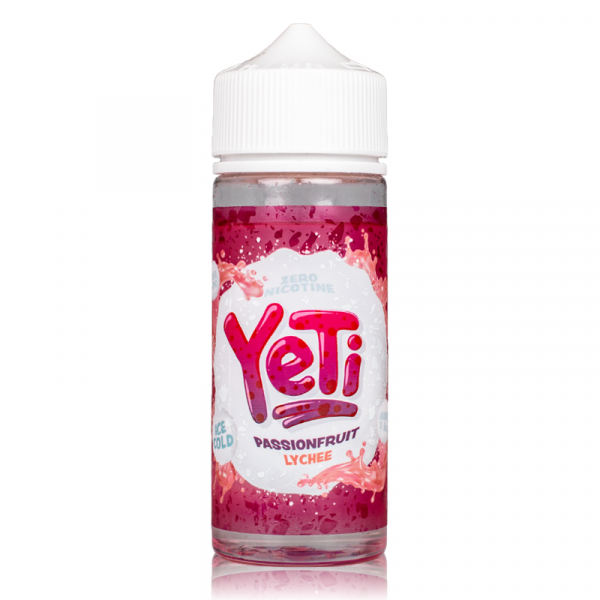 Passionfruit Lychee Ice By Yeti 100ml for your vape at Red Hot Vaping