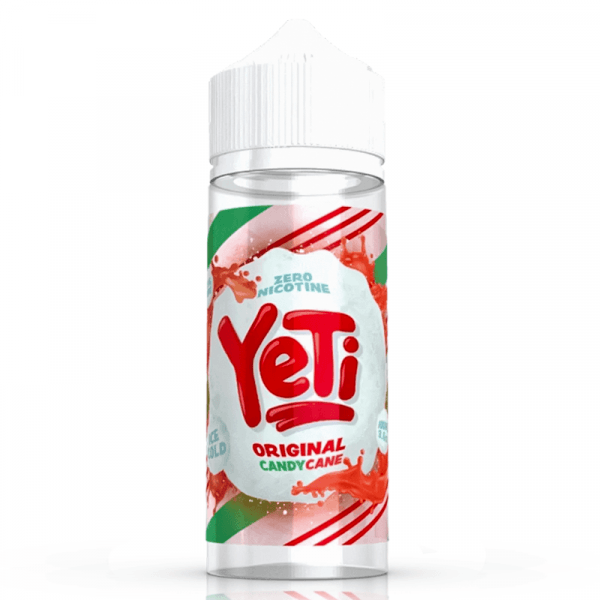 Original Candy Cane By Yeti 100ml Shortfill for your vape at Red Hot Vaping