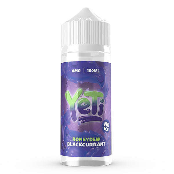 Honeydew Blackcurrant No Ice By Yeti Defrosted 100ml Shortfill for your vape at Red Hot Vaping