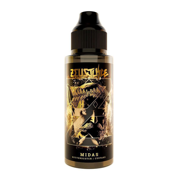 Midas By Zeus Juice 100ml Shortfill for your vape at Red Hot Vaping
