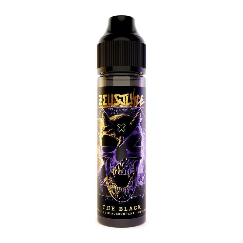 The Black By Zeus Juice 50ml Shortfill for your vape at Red Hot Vaping