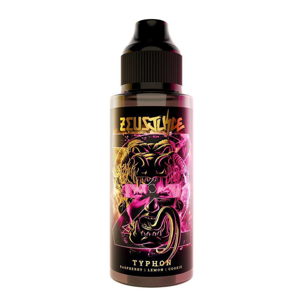 Typhon By Zeus Juice 100ml Shortfill for your vape at Red Hot Vaping